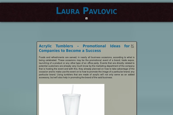 laurapavlovic.com site used Adventure