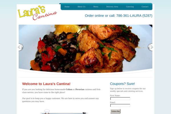 laurascantina.com site used Laurascantina