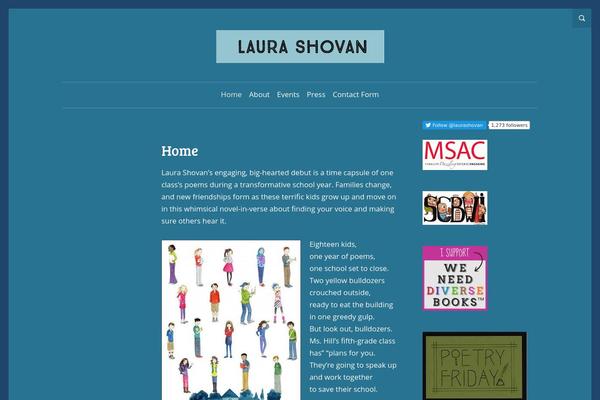 Literary theme site design template sample