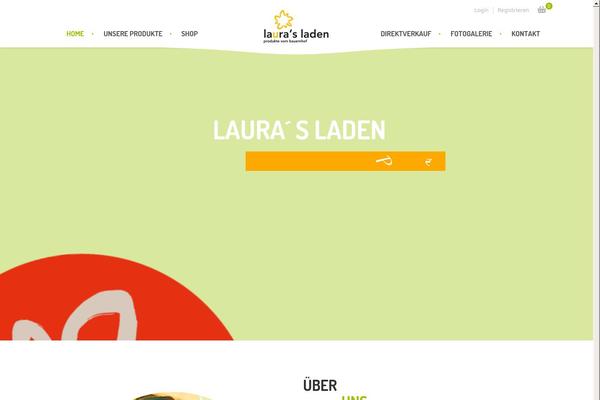 laurasladen.com site used Amy-organic