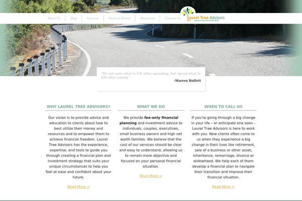 laureltreeadvisors.com site used Laureltreeadvisorstheme