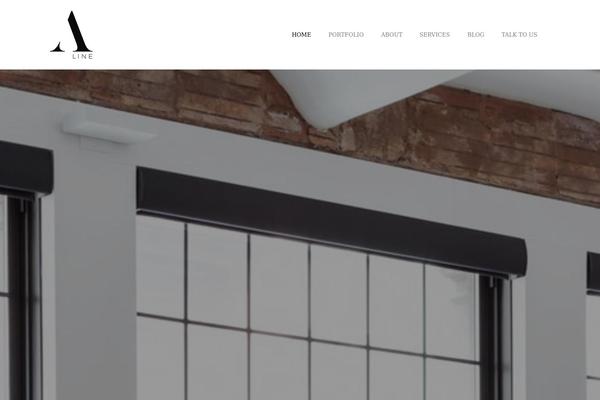 Swank theme site design template sample