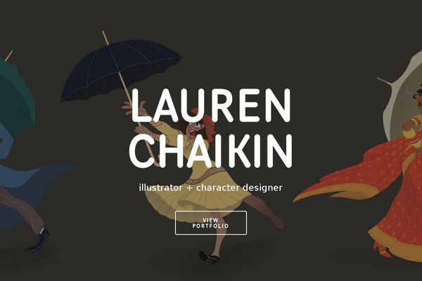 laurenchaikin.com site used Spun