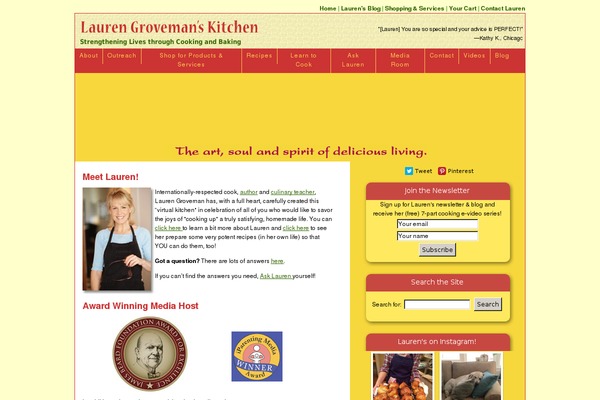 laurengroveman.com site used Laurengroveman