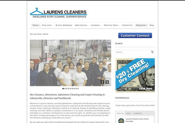 laurenscleaners.com site used Canvas