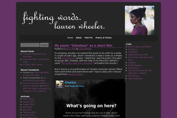 2010 Weaver theme site design template sample