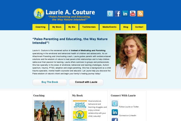 laurieacouture.com site used Feature Pitch
