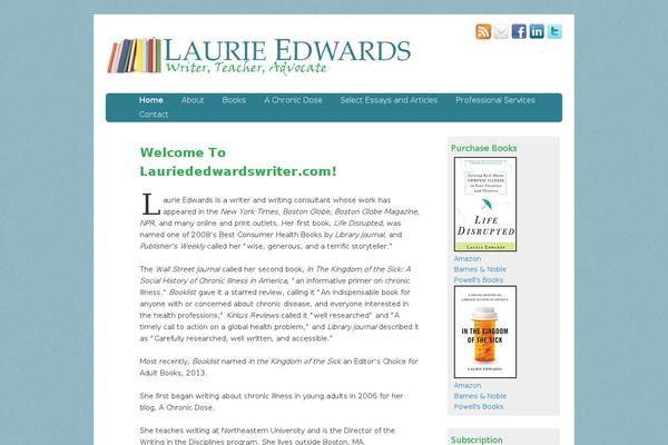 laurieedwardswriter.com site used Laurieedwards-01