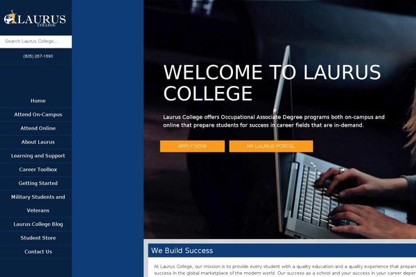 lauruscollege.edu site used Laurus-college