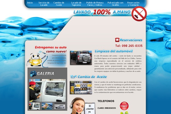 carwash theme websites examples