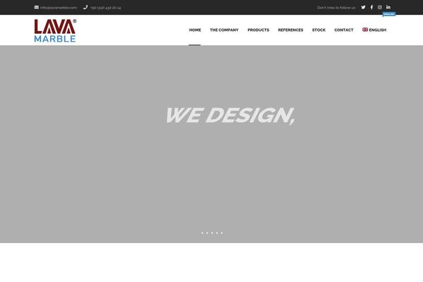 Westy theme site design template sample