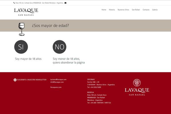 lavaque.com site used Groove