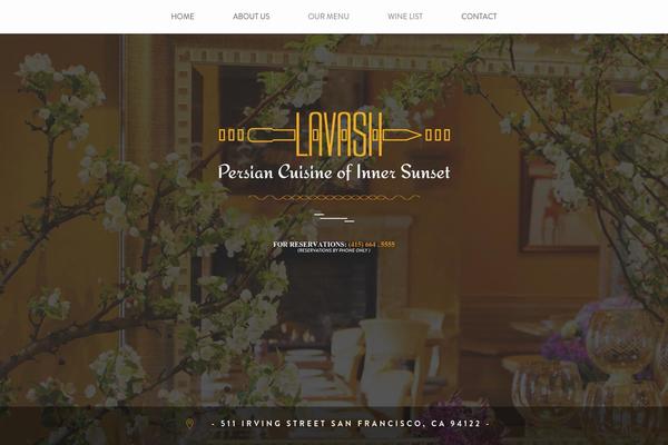 lavash theme websites examples