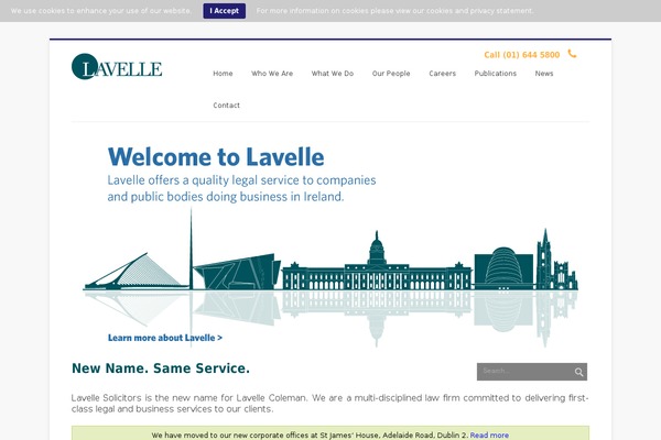 lavellesolicitors.ie site used Conscious