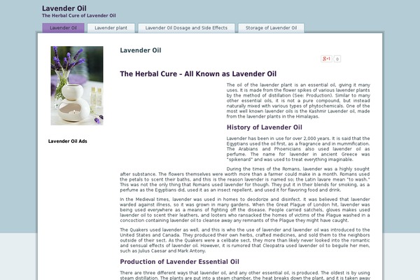 lavender-essentialoil.com site used Lavenderoil