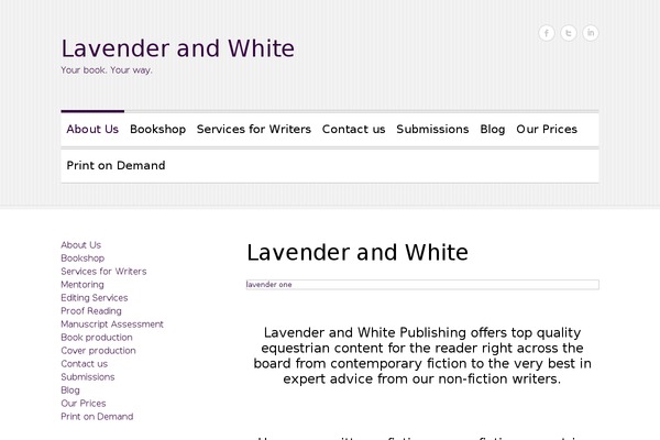 lavenderandwhite.co.uk site used Clean Retina