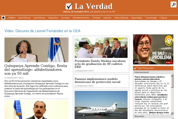 laverdad.com.do site used Laverdad