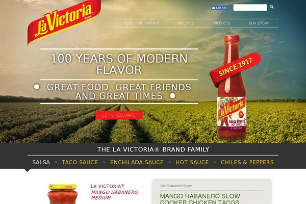 lavictoria.com site used Salsas-theme
