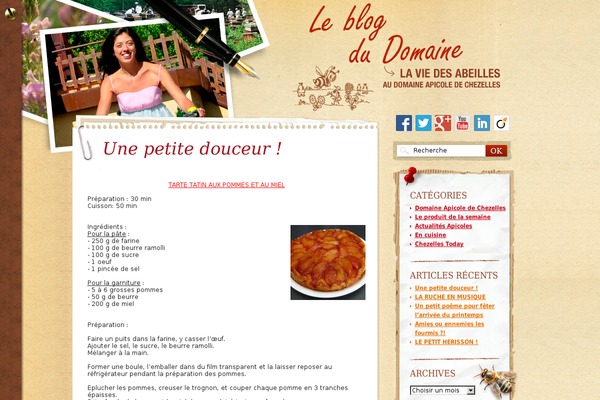 laviedesabeilles.fr site used Chezelles