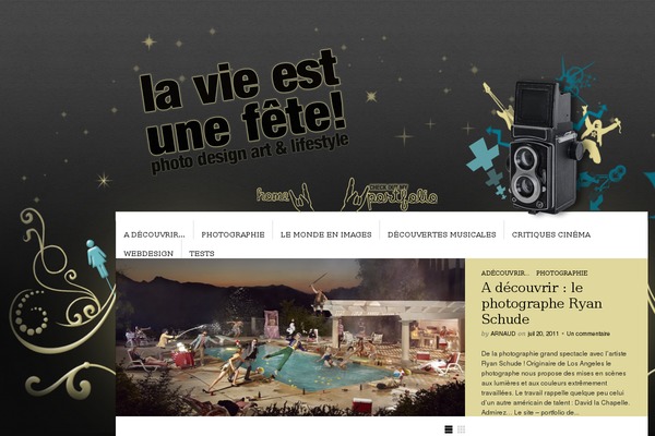lavieestunefete.fr site used Alphadex