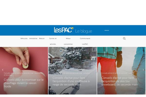 MagPress theme site design template sample