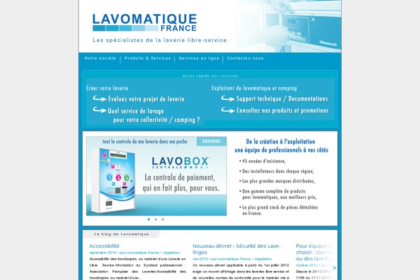 lavomatique.fr site used Lavomatique2