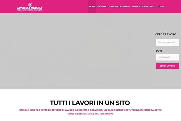 lavoroamodena.com site used Jobseek