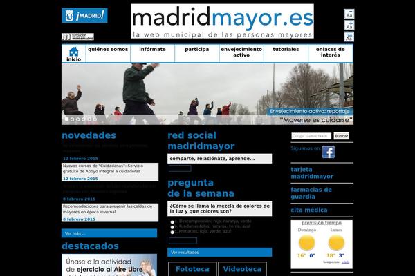 lavozdelaexperiencia.es site used Mayoreshome