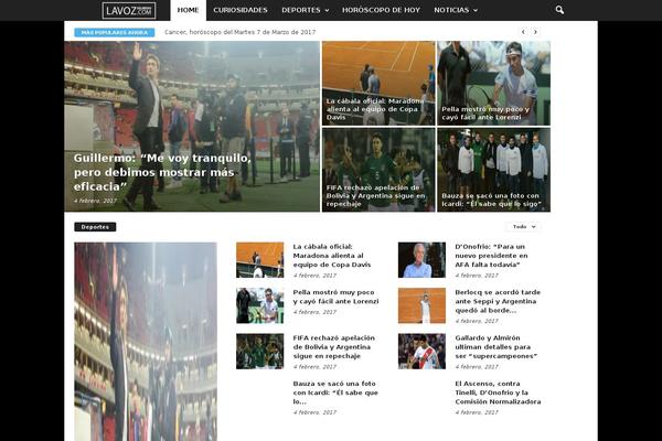 NewsMag theme site design template sample