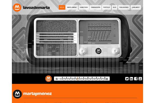 lavozdemarta.com site used Martajimenez
