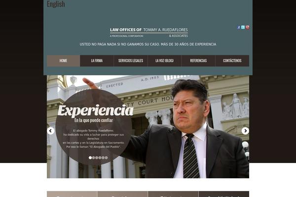 lavozlatinolegal.com site used Theme1580