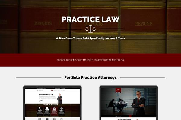 law-themes.com site used Practicelaw