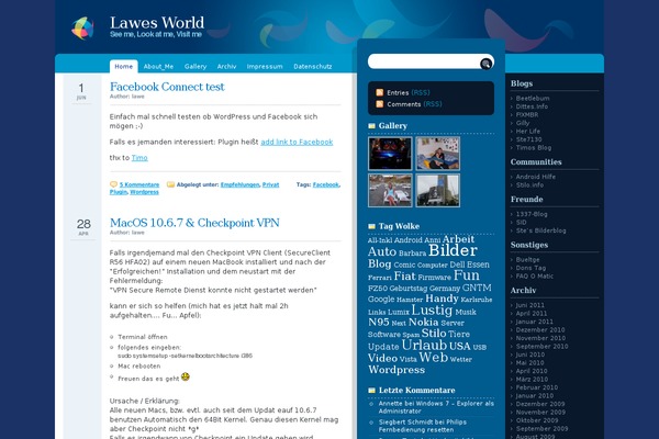 lawes-world.de site used Illacrimo_neu