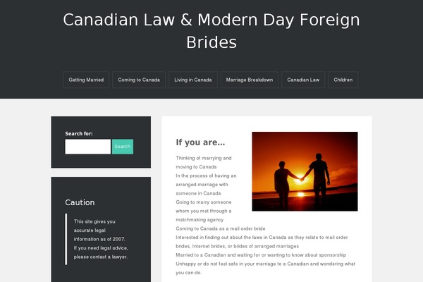 lawforforeignbrides.ca site used Diarjo Lite