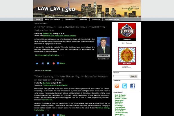 lawlawlandblog.com site used Brian