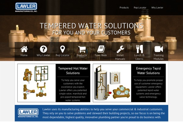 lawlervalve.com site used Lawler