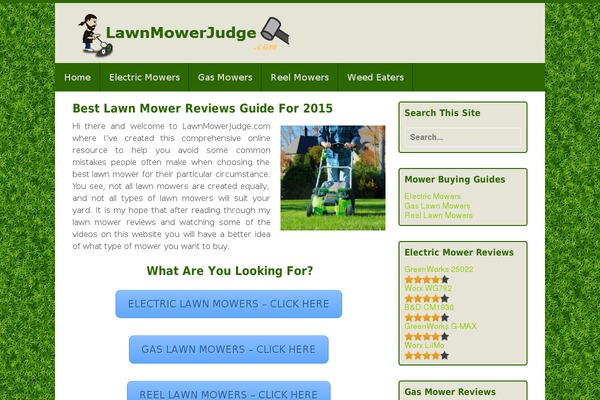 lawnmowerjudge.com site used Wpstg-tmp-mojuri-child