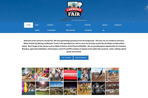 lawrencecountyfair.com site used Forwardtrends-wide-theme