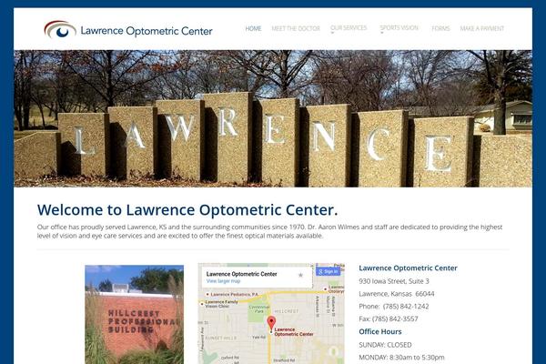 lawrenceoptometriccenter.com site used Dt-the7x