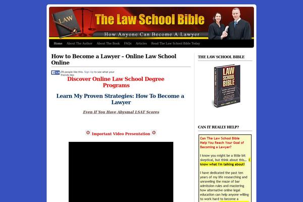 lawschoolbible.com site used MarketerCMS