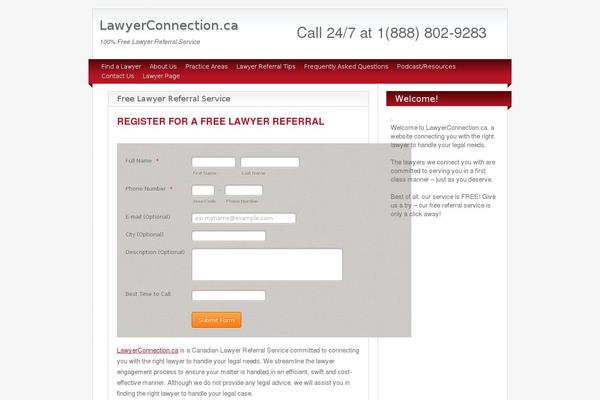 lawyerconnection.ca site used Blogolife2