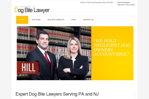 lawyerfordogbite.com site used Zamolution