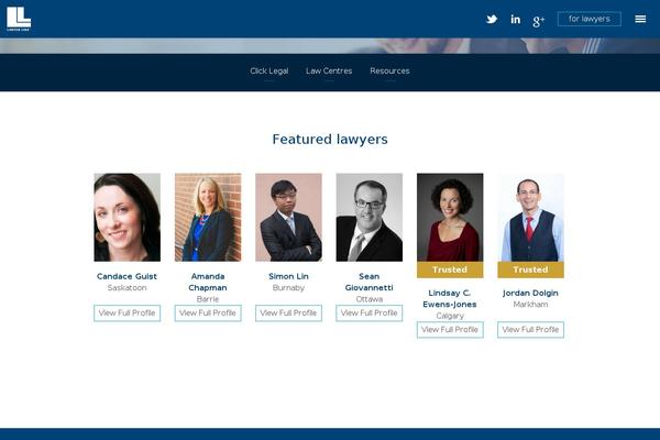 lawyerlinx.com site used Lawyerlinx
