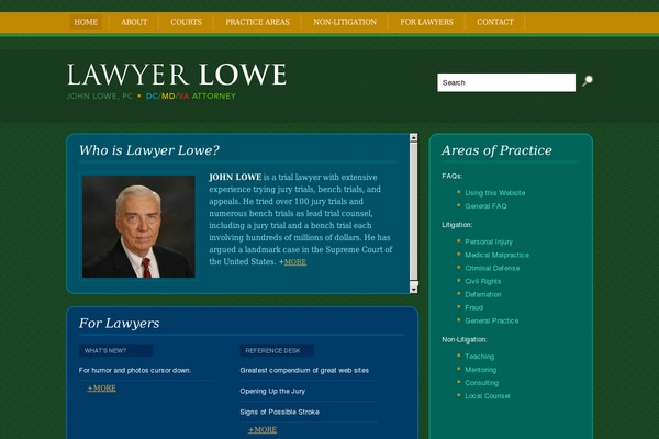 lawyerlowe.com site used Boundlessnews