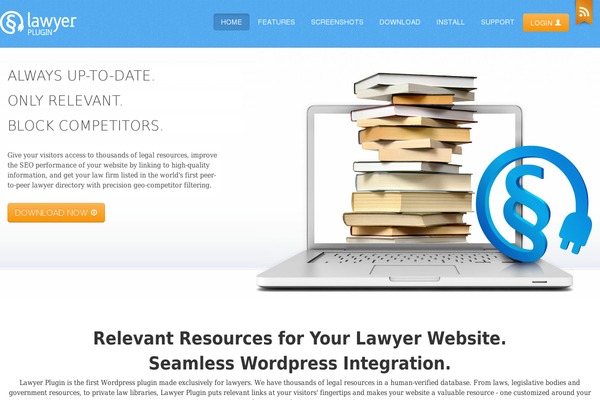 lawyerplugin.com site used Sopluggable