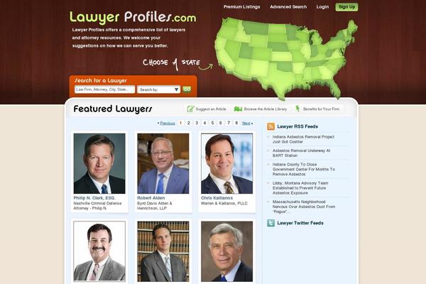 lawyerprofiles.com site used Lawyerprofiles
