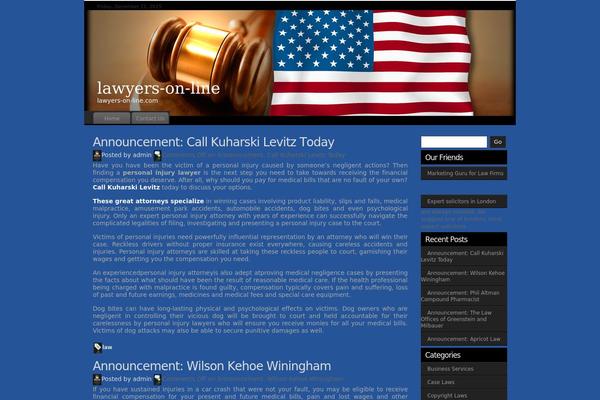 lawyers-on-line.com site used Responsiveness