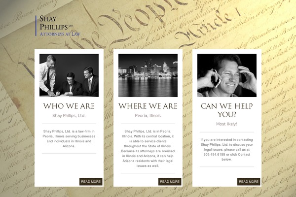 The Firm theme site design template sample