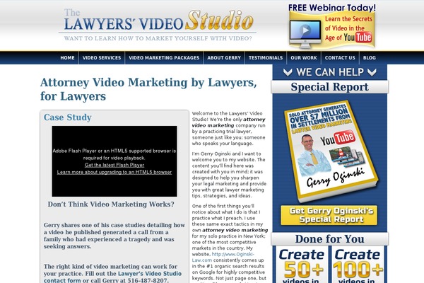 lawyersvideostudio.com site used Oginski