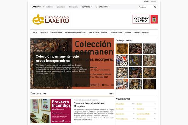 laxeiro.org site used Unspoken